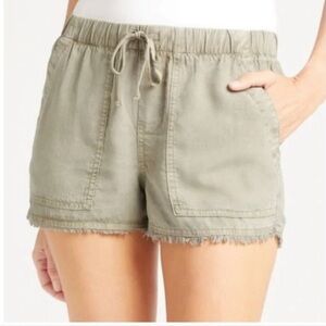 Cloth & Stone Anthropologie Sage Green Women's Cargo Shorts